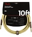 Fender Deluxe Series Instrument Cable, Tweed - 10 Foot