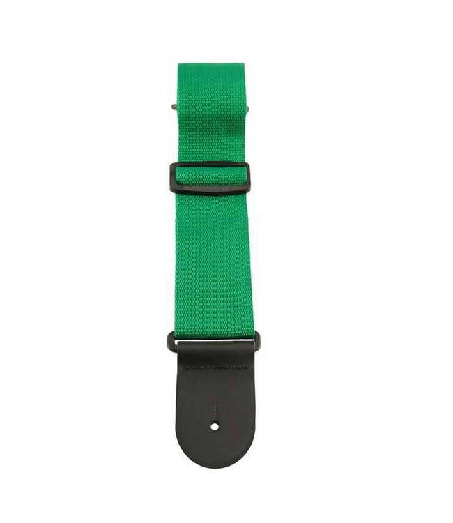 Sims Music 2" Polypro Guitar Strap, Green