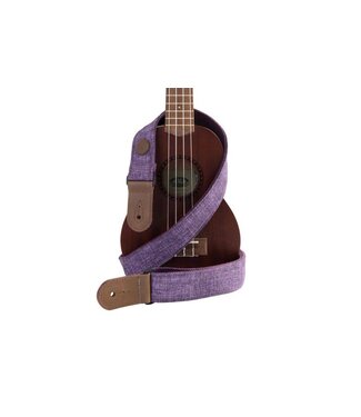 Kala Kala Sonoma Coast Deluxe Ukulele Cloth Strap, Purple