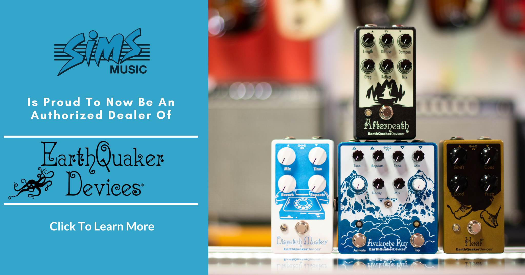 EarthQuaker Devices Now At Sims!