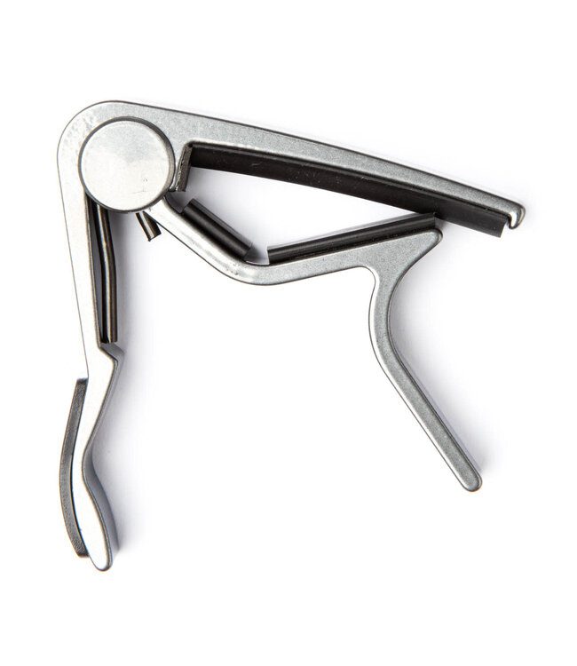 Dunlop Trigger Curved Capo, Smoked Chrome
