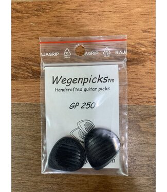 Wegen Wegen GP250B 2.5mm Gypsyjazzpick, 2pk Black