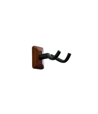 Gator Cases Gator Frameworks Wall Mount Guitar Hanger - Mahogany