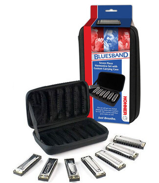 Hohner Hohner Blues Band Harmonica, 7 Pack