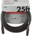 Fender Professional Series Microphone Cable, Black - 25 Foot