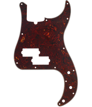 Fender Fender Pickguard, 4-String P Bass, 13-Hole Mount, Tortoise Shell, 4-Ply