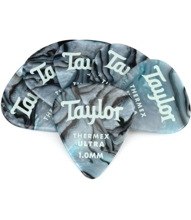 Taylor Premium 351 Thermex Ultra Picks, Abalone, 1.00mm, 6-Pack