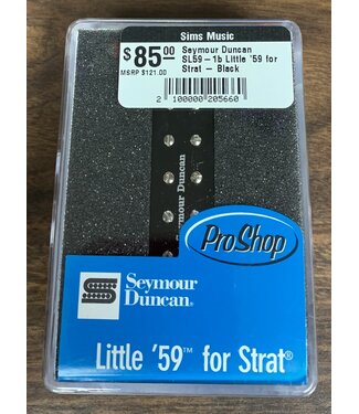 Seymour Duncan Seymour Duncan SL59-1b Little '59 for Strat - Bridge, Black
