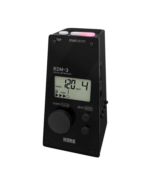 Korg KDM-3 Digital Metronome, Black
