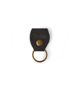 Taylor Taylor Key Ring w/ Pick Holder - Black Nubuck