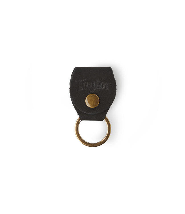 Taylor Key Ring w/ Pick Holder - Black Nubuck