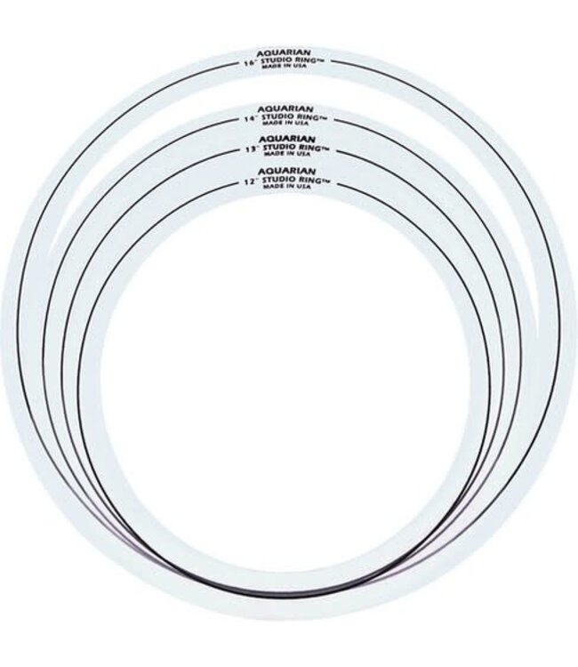 Aquarian Set #1 Studio Rings - 12", 13", 14", 16"