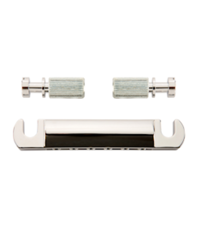 Gibson Stop Bar Tailpiece, Chrome