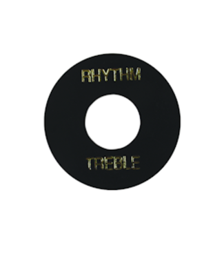 Gibson Gibson Toggle Switch Washer (Black, Gold Imprint)