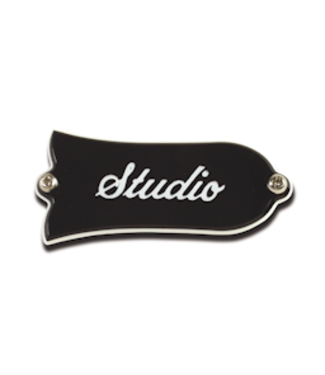 Gibson Gibson Truss Rod Cover, "Studio" (Black)