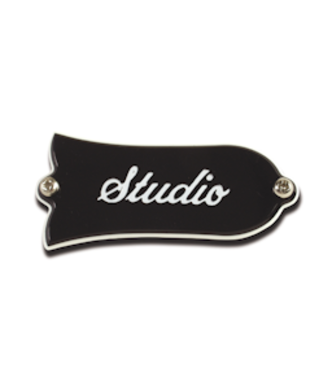 Gibson Gibson Truss Rod Cover, "Studio" (Black)