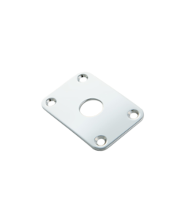 Gibson Metal Jack Plate, Explorer (Chrome)