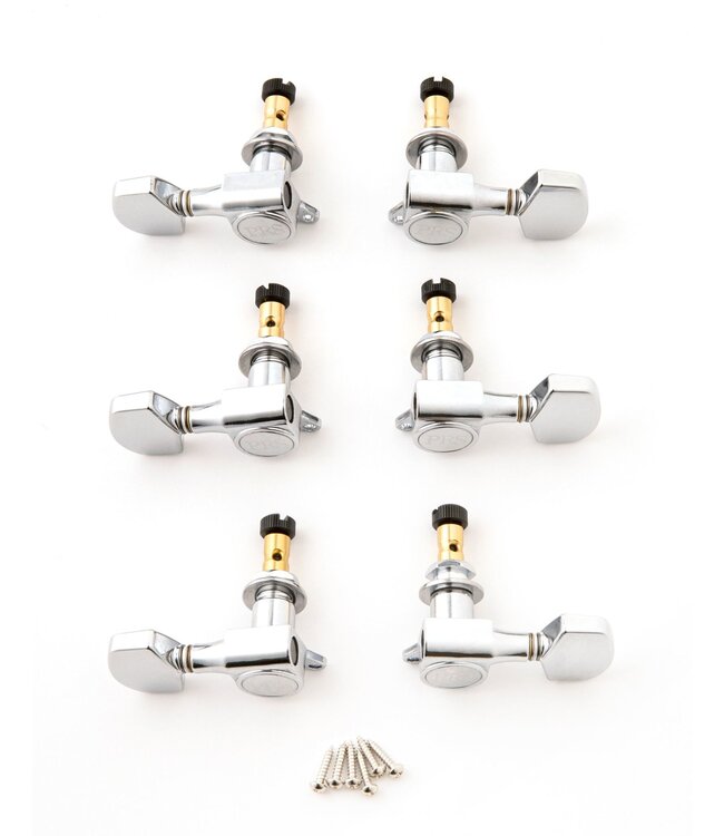 PRS PRS SE Locking Tuners, Set of Six, Chrome