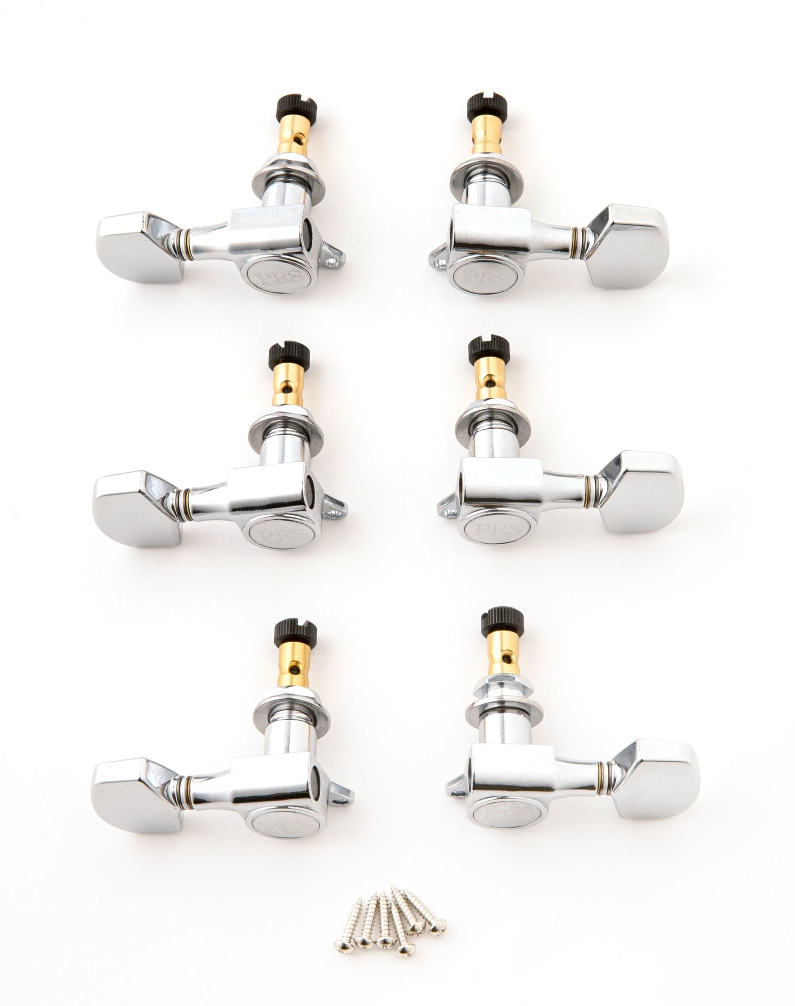 PRS SE LockingTuners, Set of Six, Chrome - Sims Music