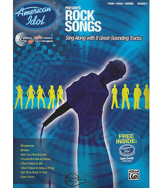 Alfred American Idol Rock Songs Song Book PVG