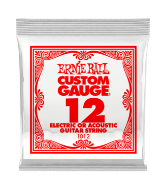 Ernie Ball Ernie Ball .012 Single Plain Steel String