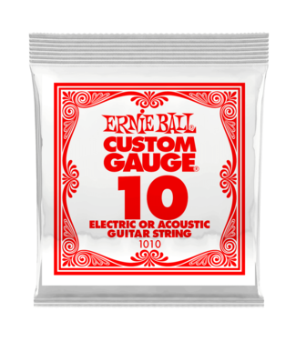 Ernie Ball Ernie Ball Single .010 Plain Steel String