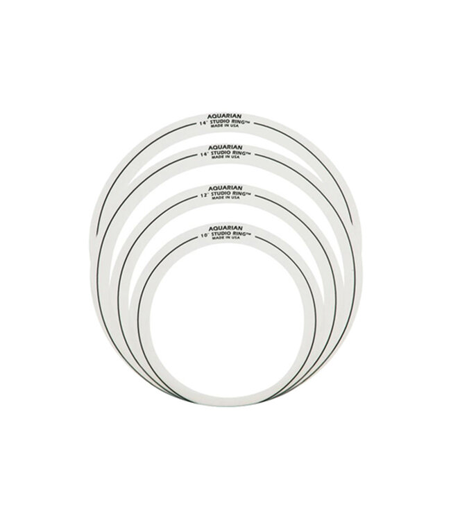 Aquarian Set #10 Studio Rings - 10", 12", 14", 14"