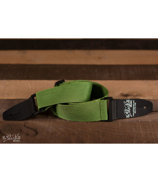 Henry Heller Sims Music 2" Polypro Guitar Strap, Green