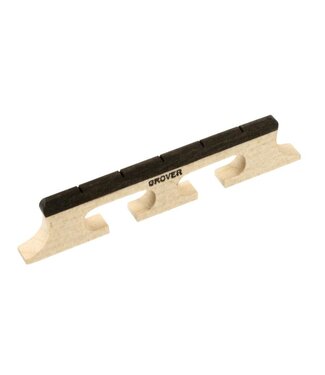 Allparts Allparts BJ-0509 Grover® 5-string Banjo Bridge 73, 5/8" Tall, Ebony Top, 3 Leg