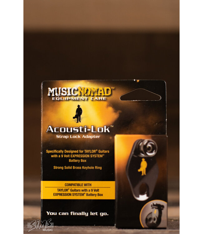 Music Nomad Music Nomad Acousti-Lok Strap Lock Adapter for Taylor Exp. 9v, 2007