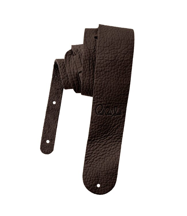 PRS 2.5" Signature Buffalo Reversible Strap, Dark Brown