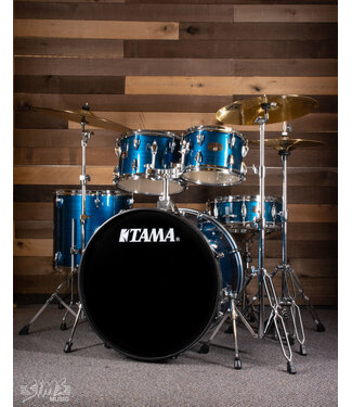Tama Tama Imperial Star 5-Piece with Hardware and Cymbals, Hairline Blue