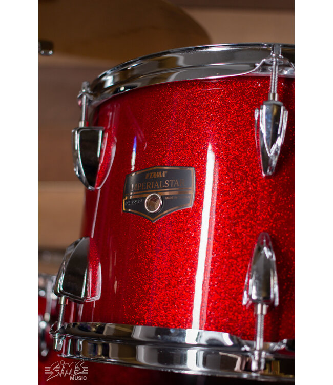 Tama Imperial Star 5-Piece with Hardware and Cymbals,  Candy Apple Mist