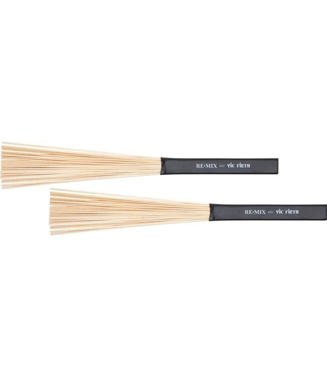 Vic Firth RM3 REMIX Brushes - Birch Dowels