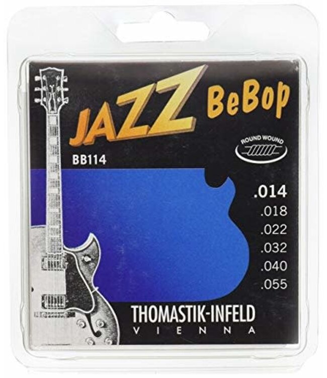 Thomastik-Infeld BB114 Jazz Bebop Round Wound Set, 14-55