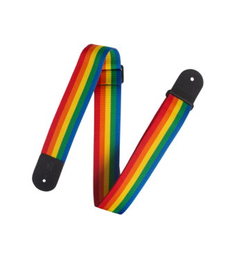 Levy's Levy’s 2" Seatbelt Poly Guitar Strap, Rainbow