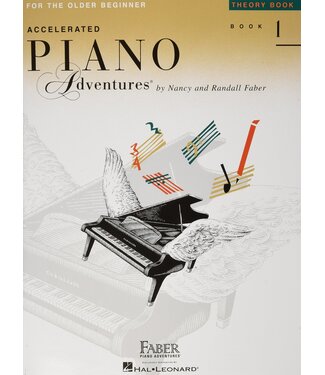 Faber Faber Accelerated Piano Adventures for the Older Beginner: Theory Book 1
