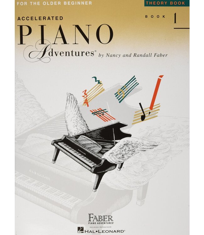 Faber Accelerated Piano Adventures for the Older Beginner: Theory Book 1