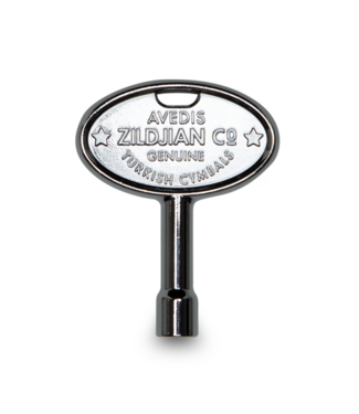 Zildjian Zildjian Chrome Drum Key with Trademark