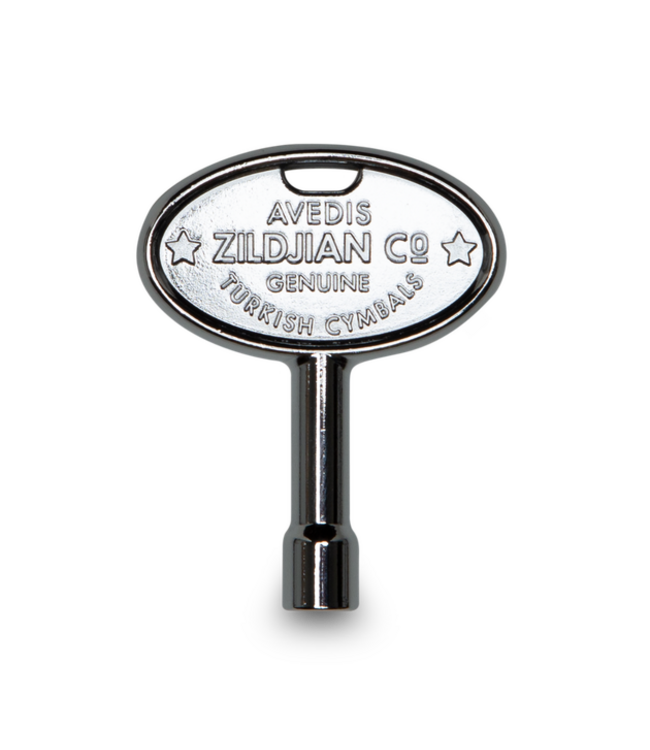 Zildjian Chrome Drum Key with Trademark