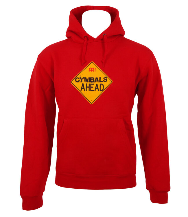 Meinl Pull-Over Hoodie, Red - Medium