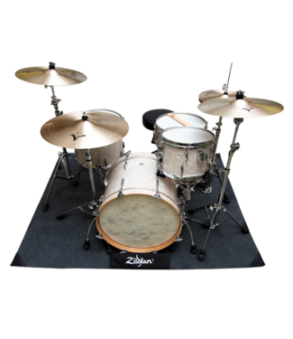 Zildjian Zildjian Gig Drum Rug with Bag, 5 1/2' x 4 1/2'