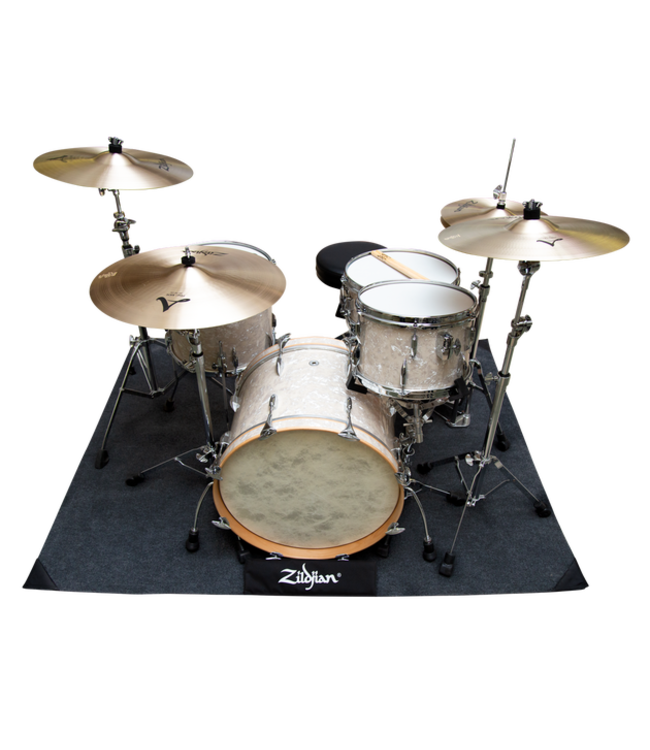 Zildjian Gig Drum Rug with Bag, 5 1/2' x 4 1/2'