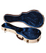 Gator Deluxe Wood Case for Mandolin; Journeyman Burlap Exterior