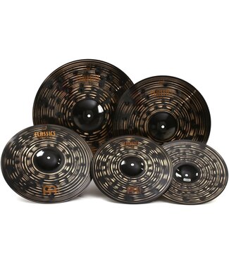Meinl Meinl Classics Custom Dark Cymbal Set Plus Free 18" Dark Crash