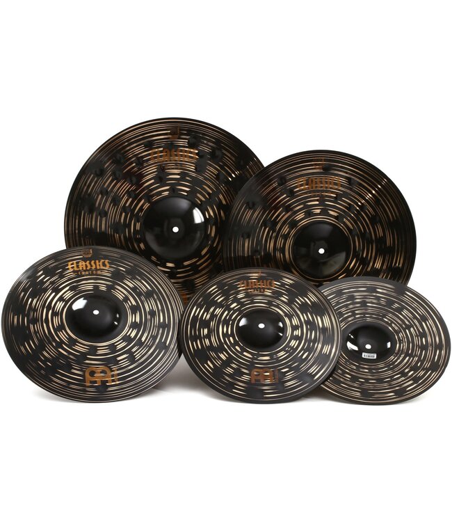 Meinl Meinl Classics Custom Dark Cymbal Set Plus Free 18" Dark Crash