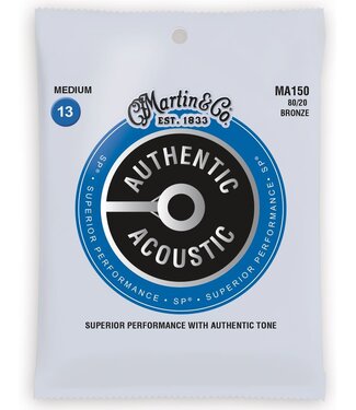 Martin Martin Authentic Acoustic 80/20 Bronze Set, Medium 13-56