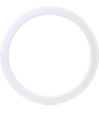 Bass Drum O's Bass Drum O's 5" Hole/Port, White