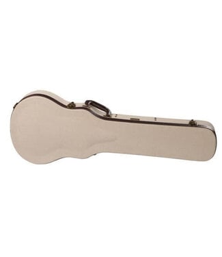 Gator Cases Gator Deluxe Wood Case for Les Paul® Style Guitars; Journeyman Burlap Exterior