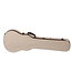 Gator Deluxe Wood Case for Les Paul® Style Guitars; Journeyman Burlap Exterior